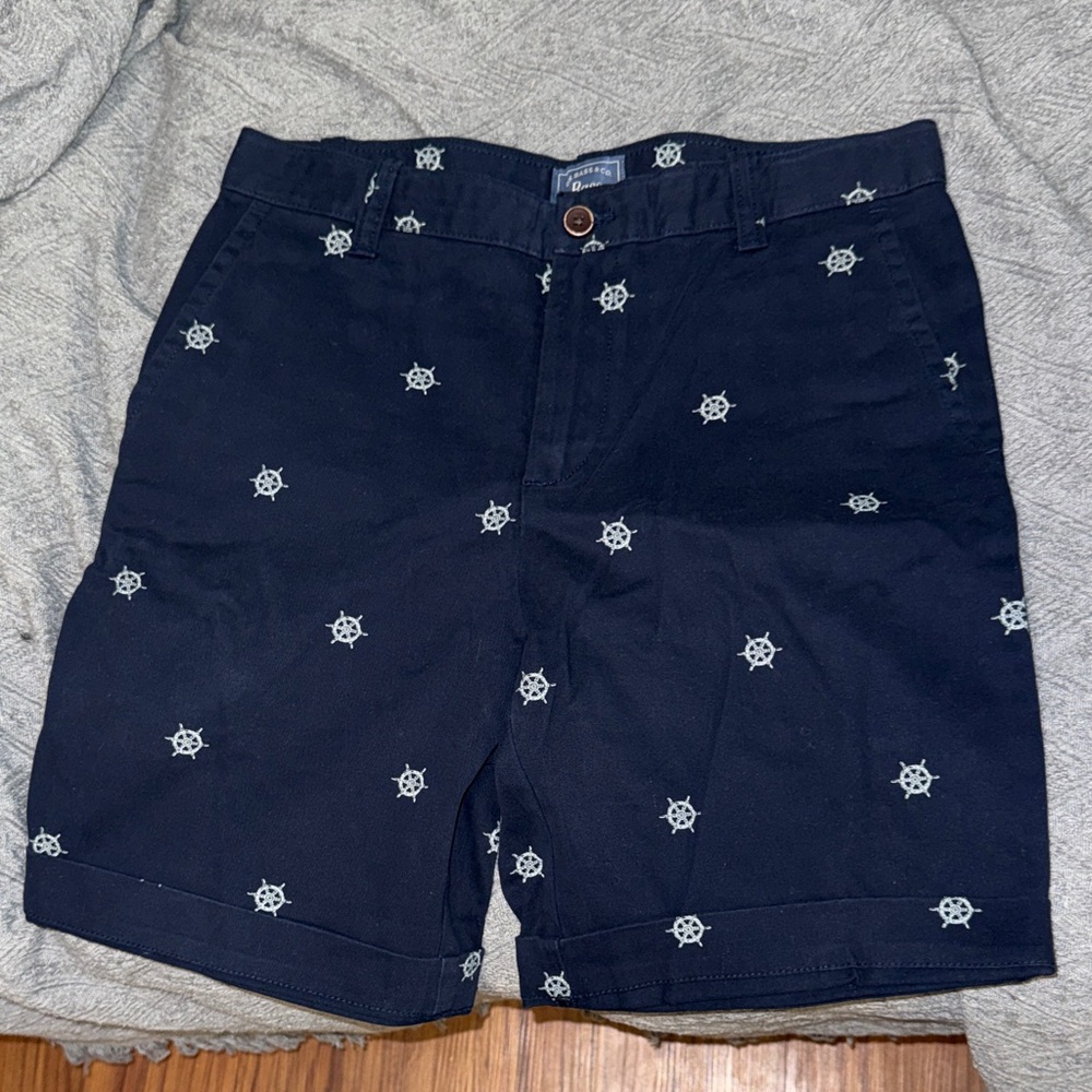 Nautical Navy Blue Men's Shorts GH Bass